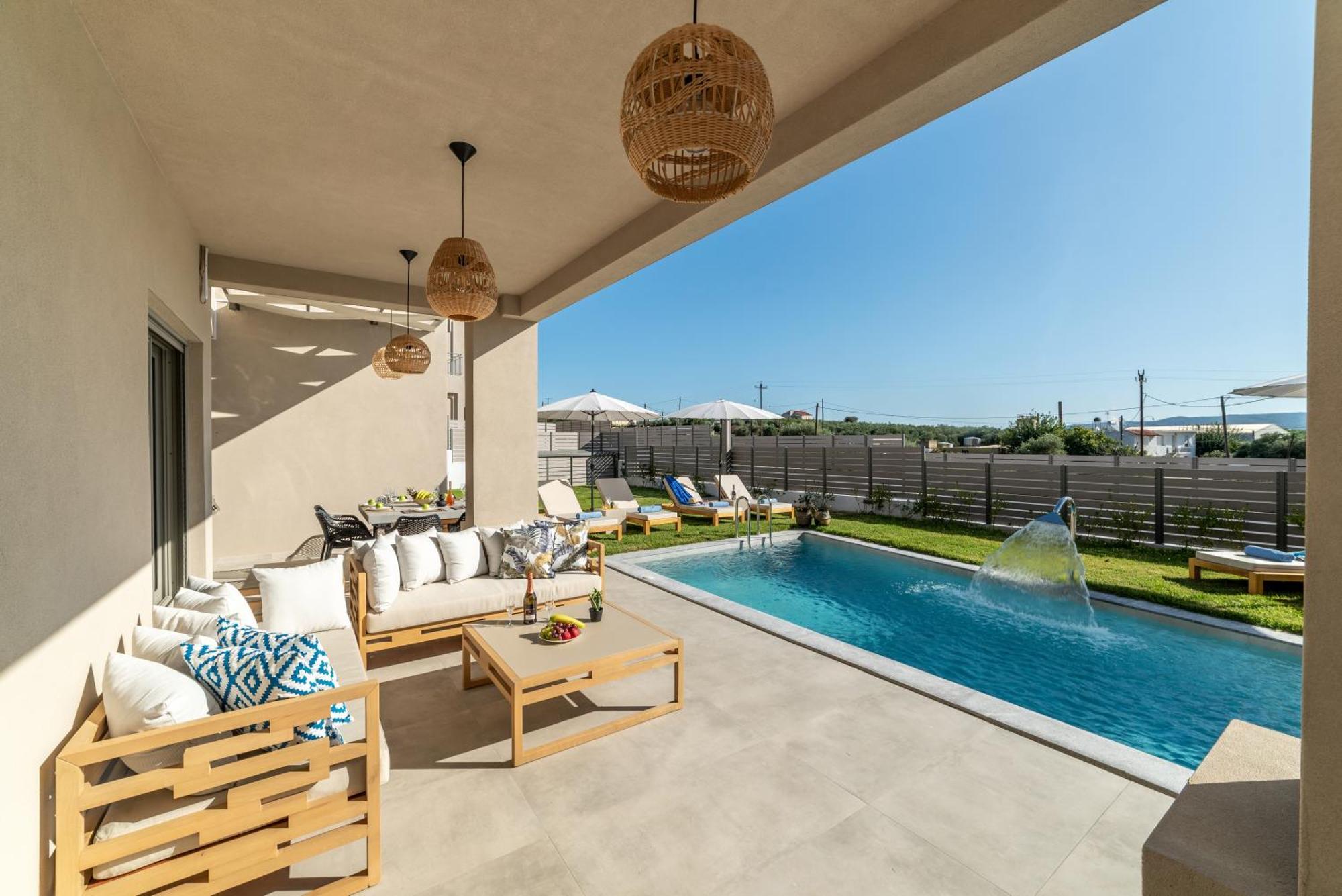 גאורגיופוליס Ks Luxury Villas Heated Pools מראה חיצוני תמונה