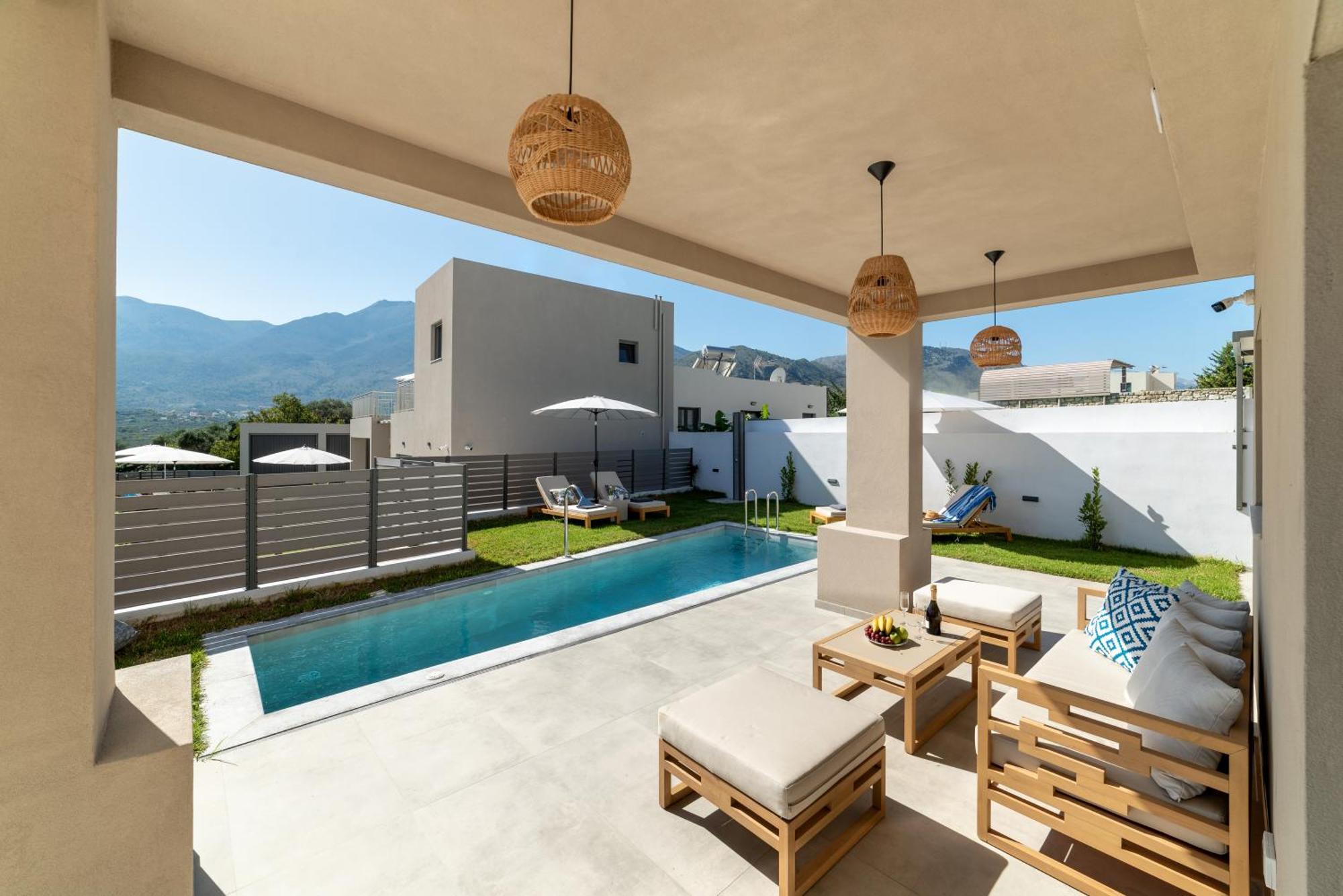 גאורגיופוליס Ks Luxury Villas Heated Pools מראה חיצוני תמונה