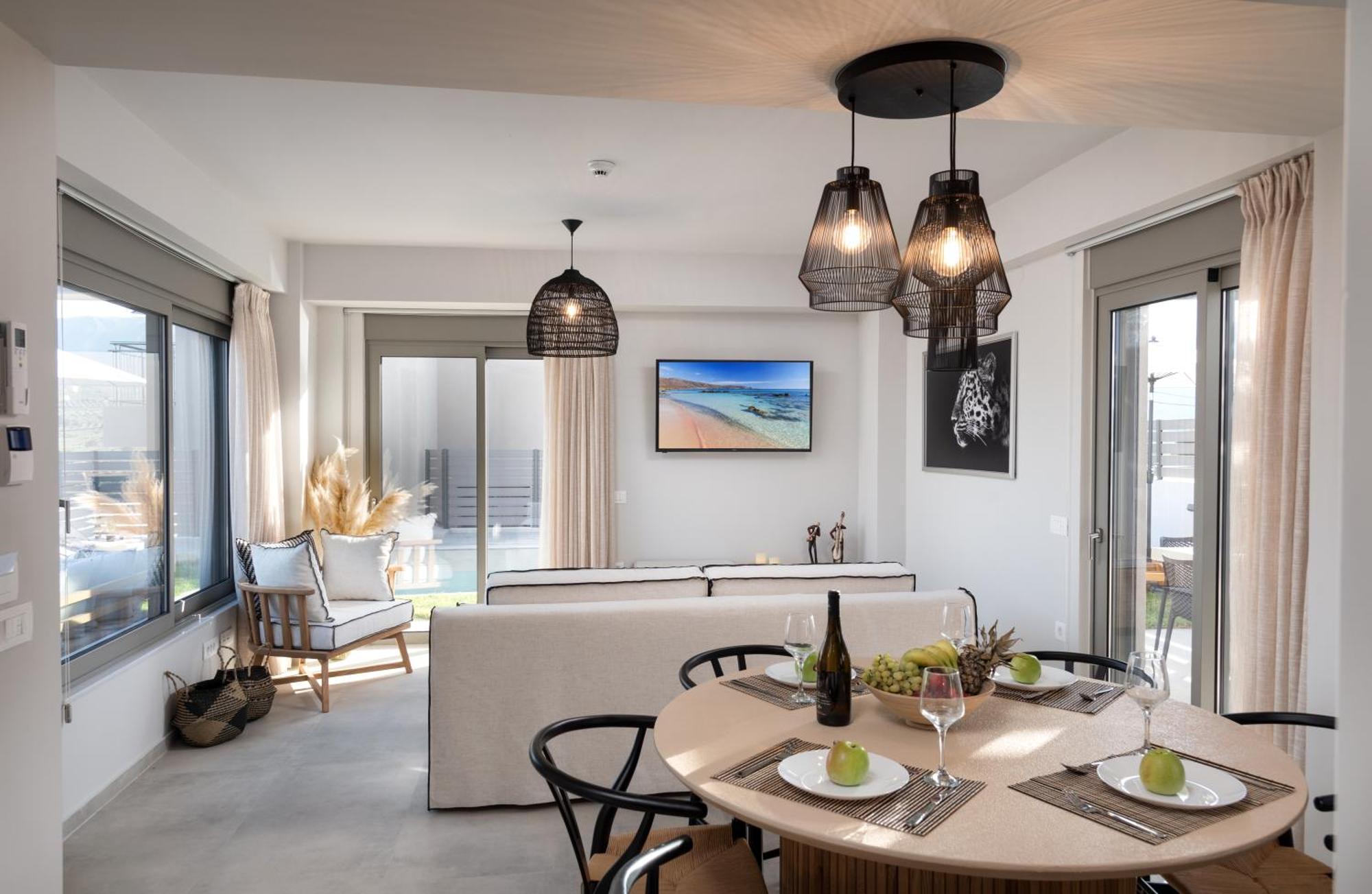 גאורגיופוליס Ks Luxury Villas Heated Pools מראה חיצוני תמונה
