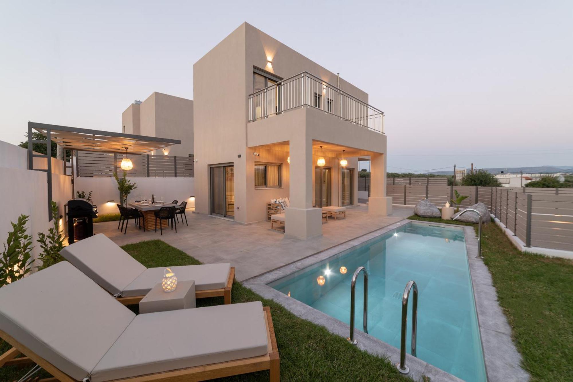 גאורגיופוליס Ks Luxury Villas Heated Pools מראה חיצוני תמונה