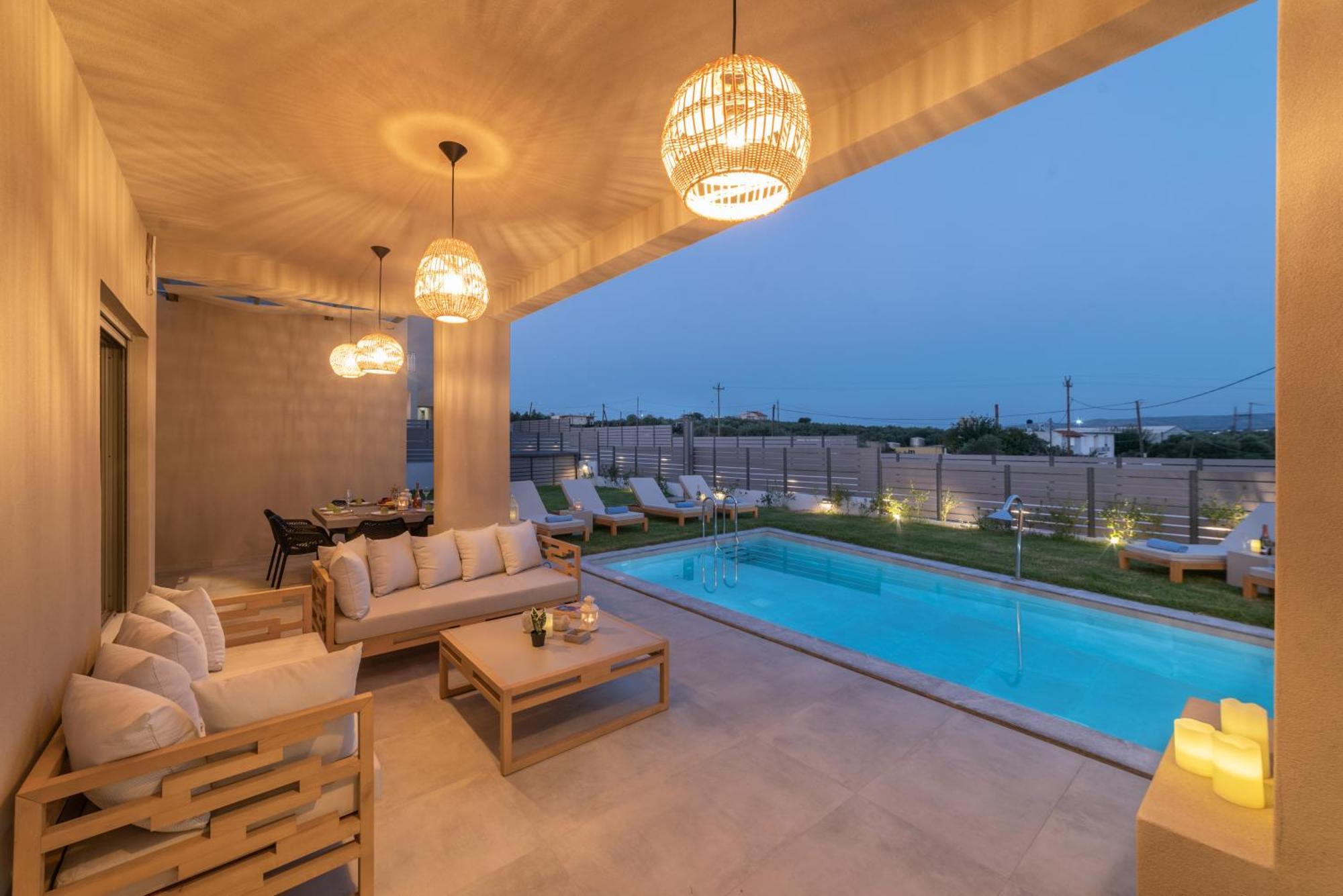גאורגיופוליס Ks Luxury Villas Heated Pools מראה חיצוני תמונה
