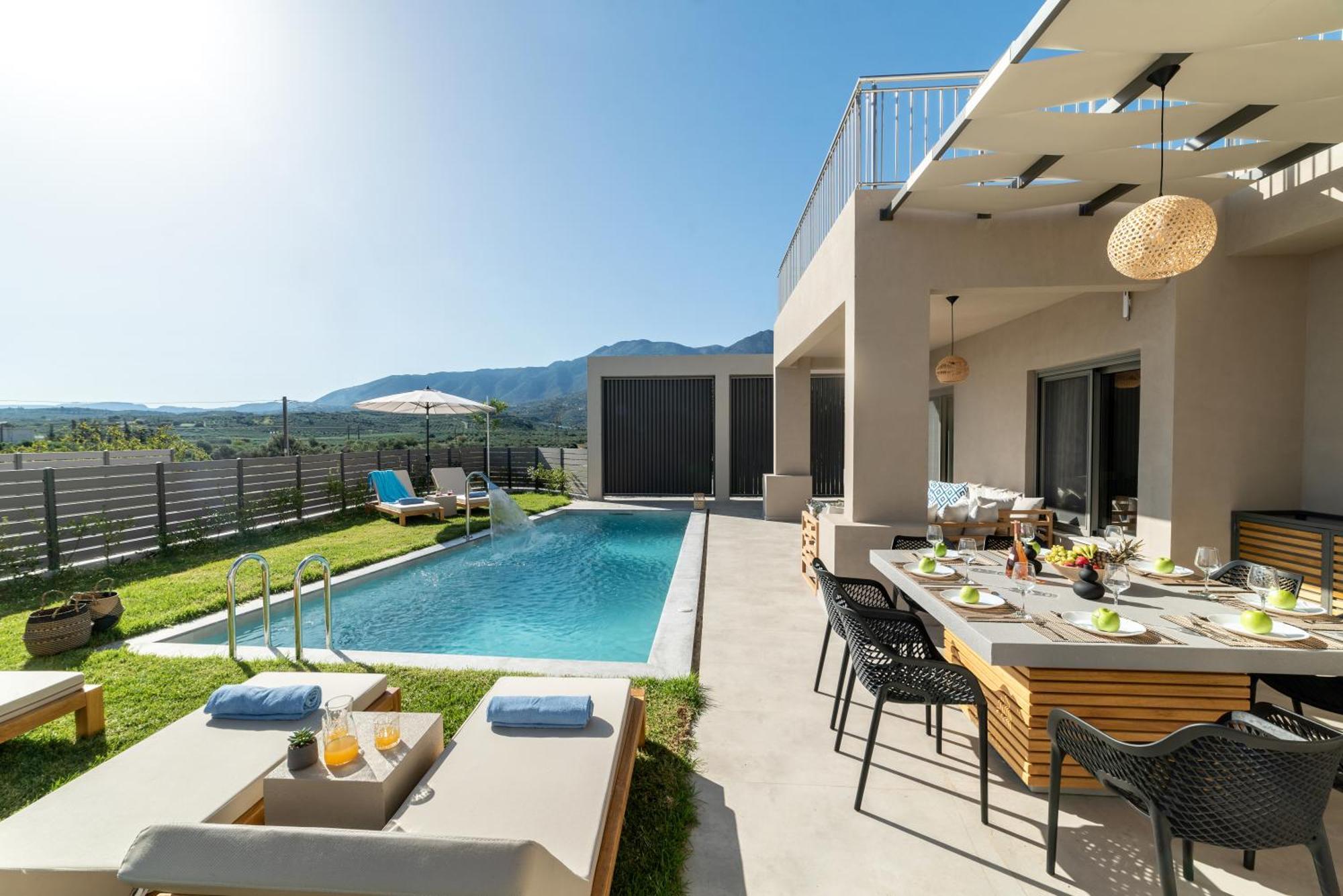 גאורגיופוליס Ks Luxury Villas Heated Pools מראה חיצוני תמונה