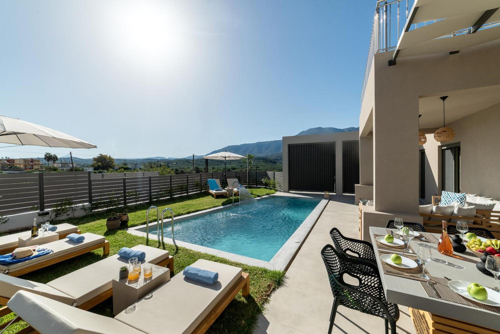 גאורגיופוליס Ks Luxury Villas Heated Pools מראה חיצוני תמונה