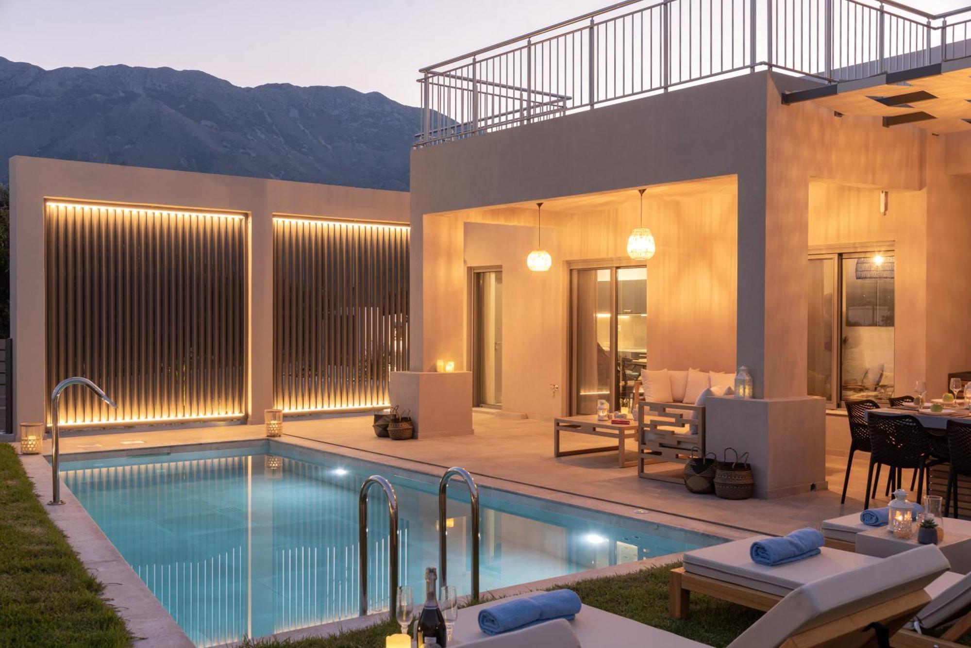 גאורגיופוליס Ks Luxury Villas Heated Pools מראה חיצוני תמונה