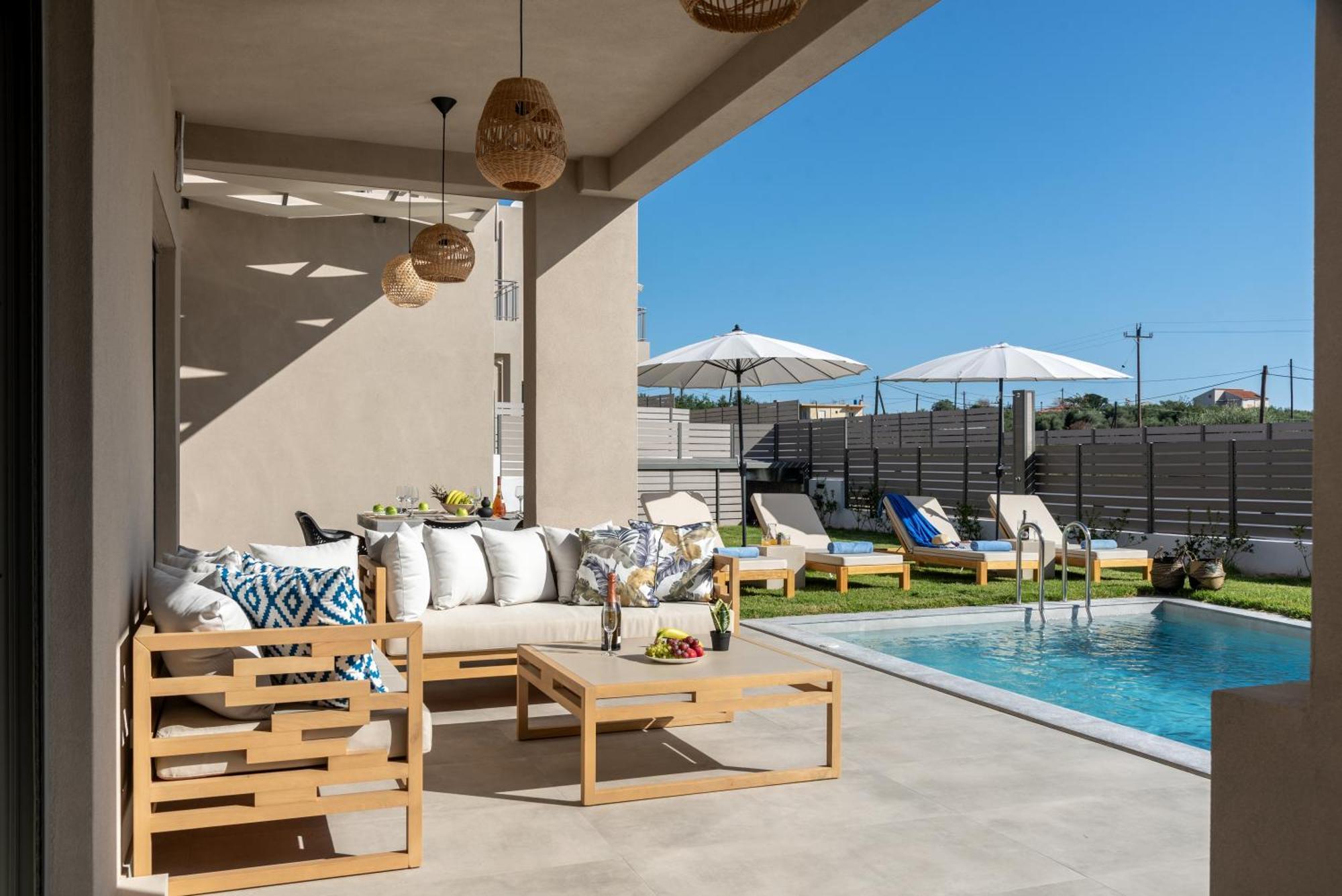 גאורגיופוליס Ks Luxury Villas Heated Pools מראה חיצוני תמונה