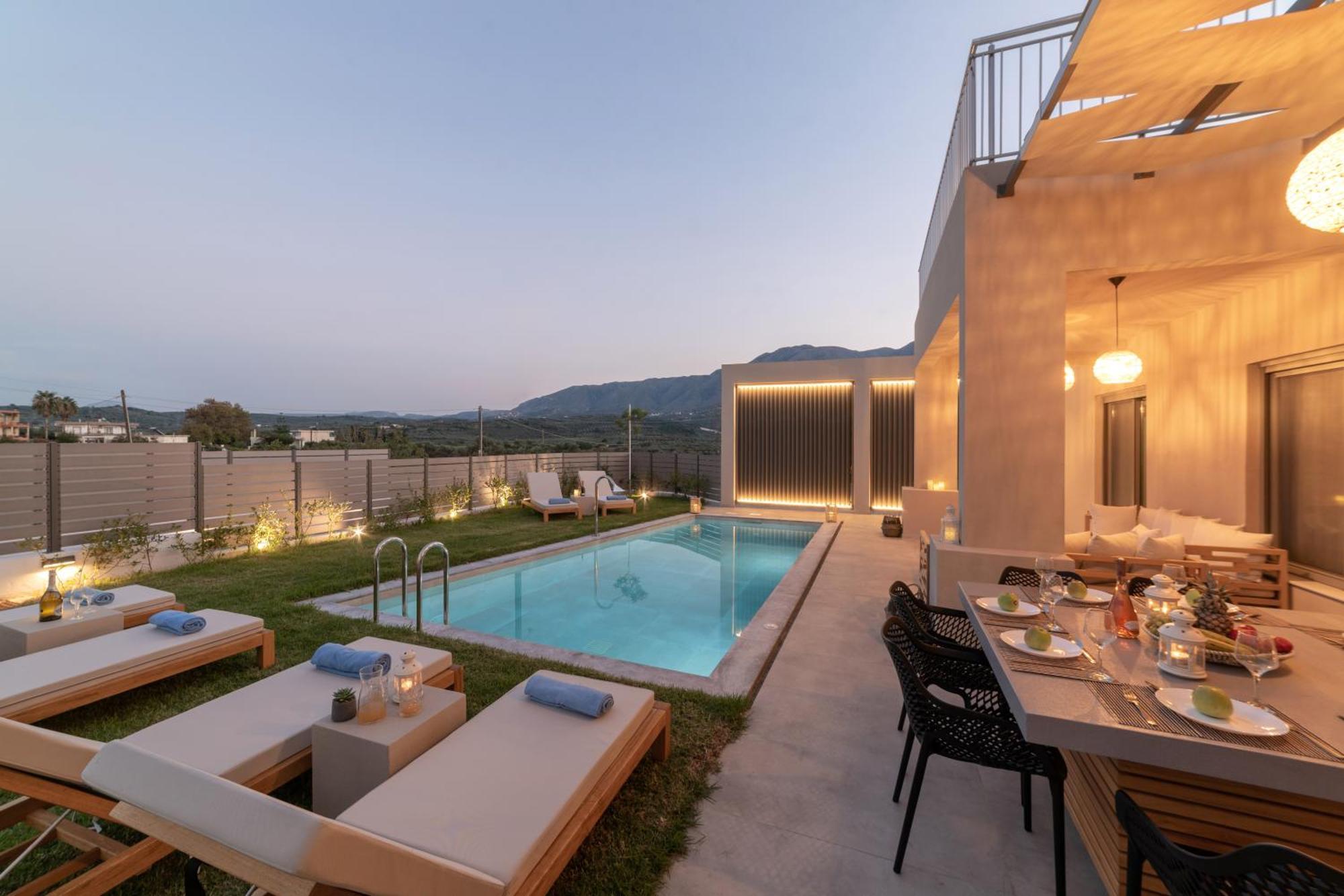 גאורגיופוליס Ks Luxury Villas Heated Pools מראה חיצוני תמונה